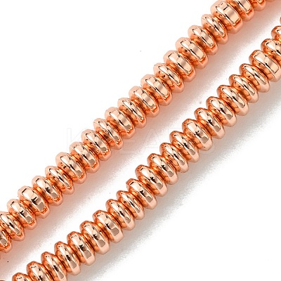 Electroplated Synthetic Non-Magnetic Hematite Beads Strands G-H020-J01-01-1