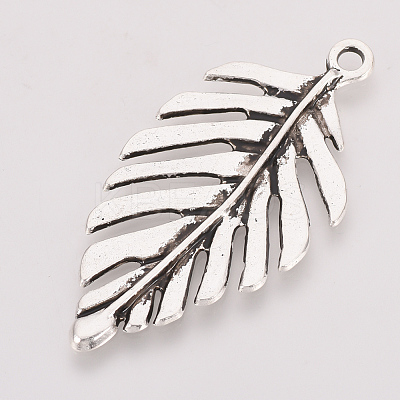Tibetan Style Alloy Pendants TIBE-T011-53AS-FF-1