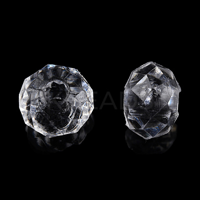 Transparent AS Plastic Beads TACR-T019-007B-01-1
