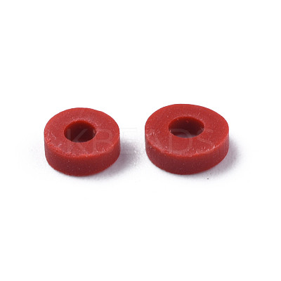 Handmade Polymer Clay Beads CLAY-Q251-4.0mm-102-1