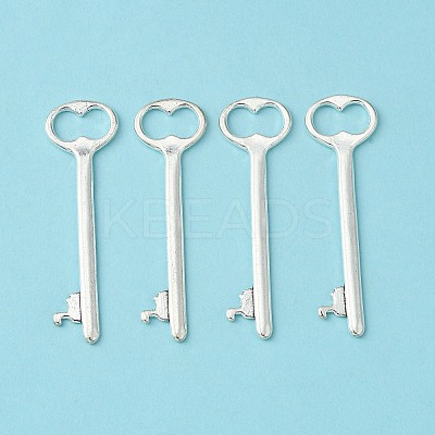 Tibetan Style Zinc Alloy Key Big Pendants EA11911Y-1