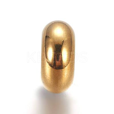 PVD Vacuum Plating 304 Stainless Steel Beads LS-STAS-L222-41B-G-1