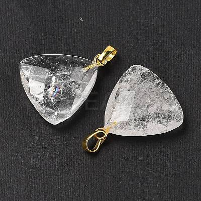 Natural Quartz Crystal Pendants G-L614-D04-G05-1