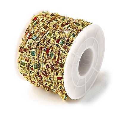 Brass Square Link Chains CHS-H112-20G-1