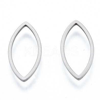 Non-Tarnish 201 Stainless Steel Linking Rings STAS-N090-T05-1-1