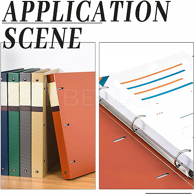 Steel A4 Notebook 3-Ring Binder Mechanism FIND-BC0003-19-1