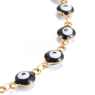 304 Stainless Steel Anklets AJEW-G024-02G-A-1