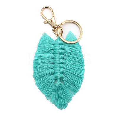 Cotton Tassel Keychain FEAT-PW0001-094C-1