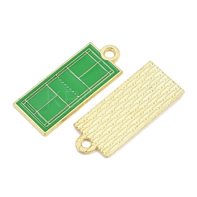 Alloy Enamel Pendants FIND-I065-01I-G-1