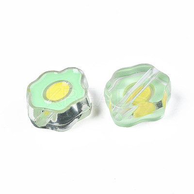 Transparent Acrylic Beads ACRC-S039-05B-1