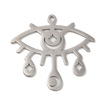 Non-Tarnish 201 Stainless Steel Pendants LS-STAS-B049-03P-1
