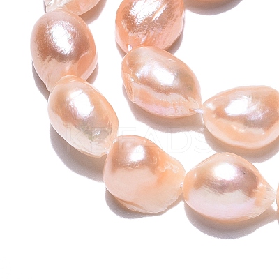 Natural Cultured Freshwater Pearl Beads Strands LS-PEAR-N014-08D-01-1