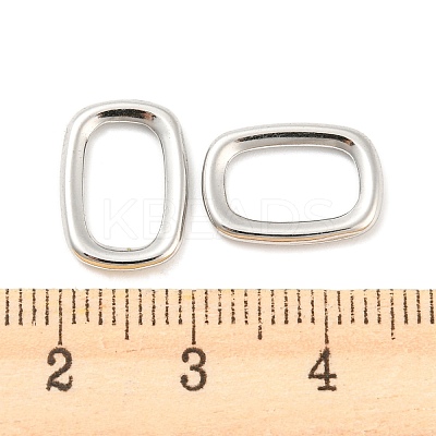 Non-Tarnish 304 Stainless Steel Linking Rings STAS-I202-09P-1