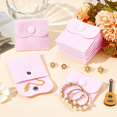10Pcs Velvet Jewelry Pouches AJEW-NB0005-66D-1