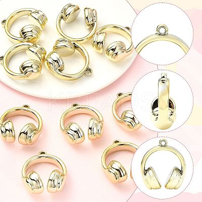 UV Plating Opaque Acrylic Pendants SACR-FZC0001-001J-1