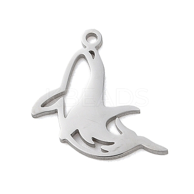 Non-Tarnish 304 Stainless Steel Charms STAS-S138-01P-01-1