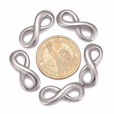Tarnish Resistant 304 Stainless Steel Links connectors LS-STAS-M199-01-1