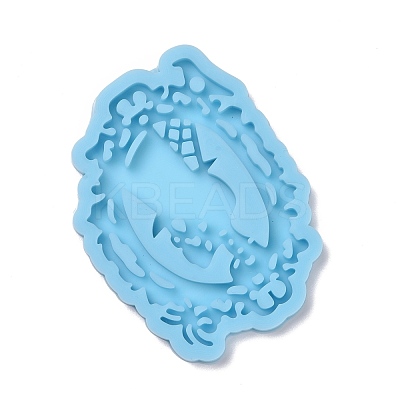 Magic Mirror Pendant Silicone Molds DIY-F109-08-1