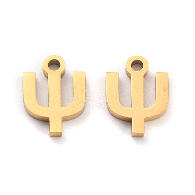 304 Stainless Steel Pendants STAS-F267-10Y-G-1