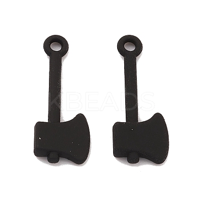 Spray Painted Alloy Pendants PALLOY-K003-13-1