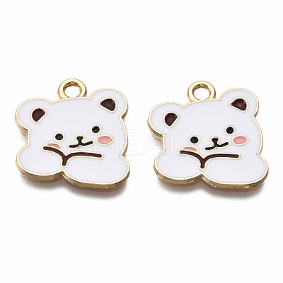 Alloy Enamel Pendants ENAM-T011-109A-NR-1
