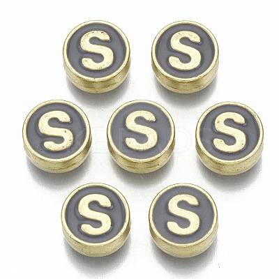 Alloy Enamel Beads X-ENAM-S122-028S-NR-1