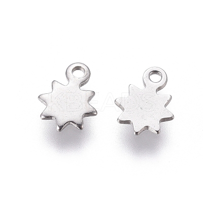 Tarnish Resistant 304 Stainless Steel Charms STAS-G214-43P-1