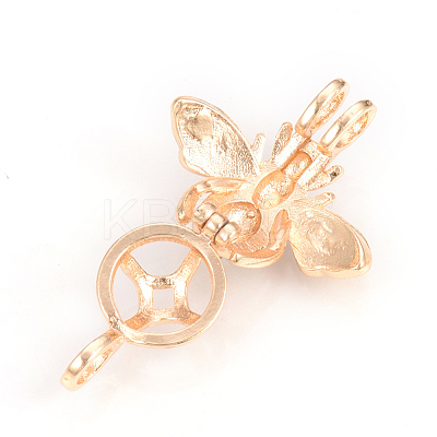 Alloy Enamel Diffuser Locket Pendants PALLOY-S109-05-1
