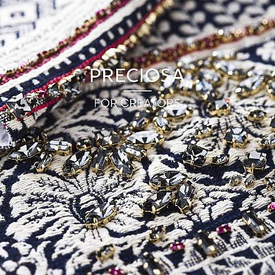 Preciosa® MAXIMA Crystal Fancy Stones Y-PRC-FB7-20310-1