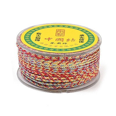11M Braided Nylon Chinese Knot Cord WCOR-B001-2mm-04-1