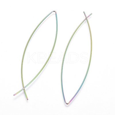 Minimalist Personality Street Tourism Jewelry EJEW-L237-01M-1
