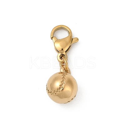 304 Stainless Steel Pendant Decorations STAS-D305-01G-D-1