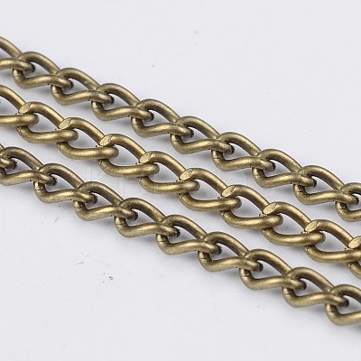 Iron Twisted Chains Curb Chains CHS003Y-AB-1