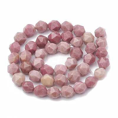 Natural Rhodonite Beads Strands G-S332-12mm-007-1