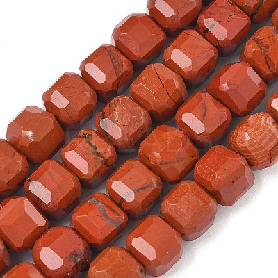 Natural Red Jasper Beads Strands G-C267-A19-1