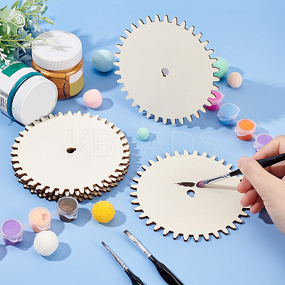 Unfinished Wood Slices WOOD-WH0024-139A-1