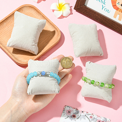 4Pcs Lint Cloth Bracelet and Watch Pillow Jewelry Displays FIND-BBC0004-32A-1