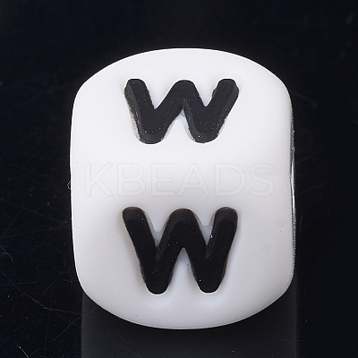 Food Grade Eco-Friendly Silicone Beads X-SIL-R001-W-1