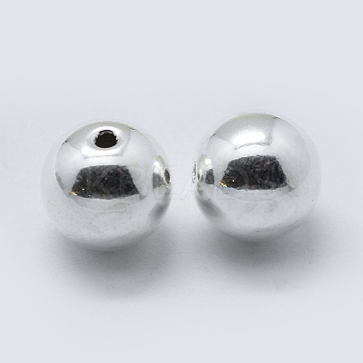925 Sterling Silver Spacer Beads STER-K171-45S-6mm-1