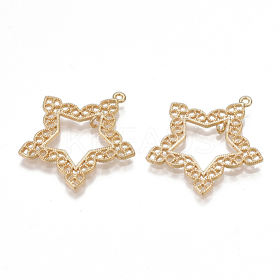 Brass Links connectors KK-T038-408G-1
