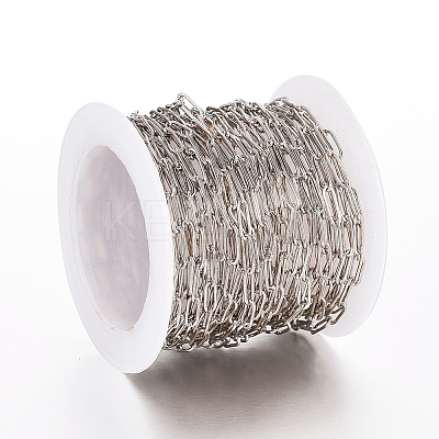 Brass Paperclip Chains X-CHC-S008-001D-P-1
