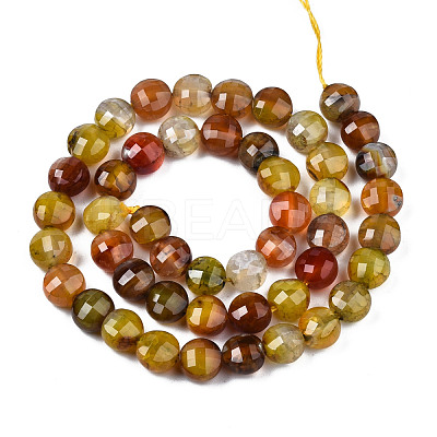 Natural Agate Beads Strands G-N326-100A-07-1