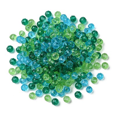 3 Colors Transparent Glass Beads EGLA-TZ0001-02A-1