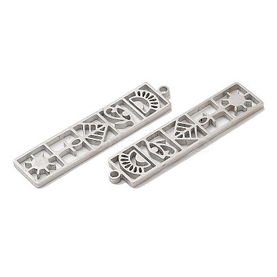 Non-Tarnish 304 Stainless Steel Pendants STAS-L020-004P-1