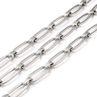 Tarnish Resistant 304 Stainless Steel Link Chains CHC-C020-06P-01-NR-1