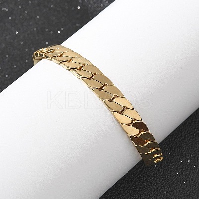 304 Stainless Steel Snake Chains Bracelets for Women BJEW-R009-01G-1
