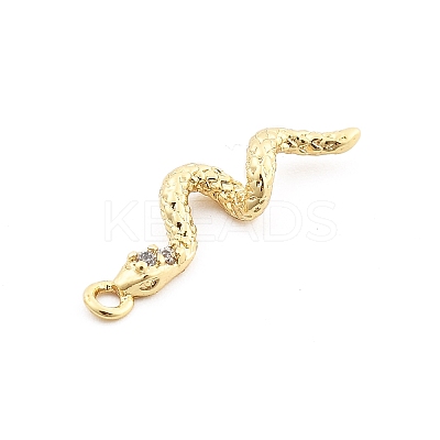 Brass Micro Pave Cubic Zirconia Pendants LS-KK-M321-01D-G-1