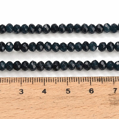 Dyed Natural White Jade Beads Strands GG-CBAF9EE-A08-3x4mm-1