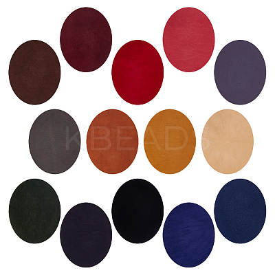 28Pcs 14 Colors Iron on Clothing Repair Patches PATC-GA0001-21-1