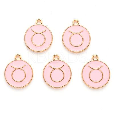 Alloy Enamel Pendants X-ENAM-S124-01A-09C-1